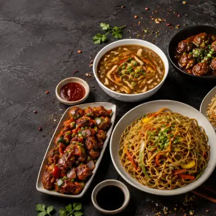Indian-Chinese hakka noodles
